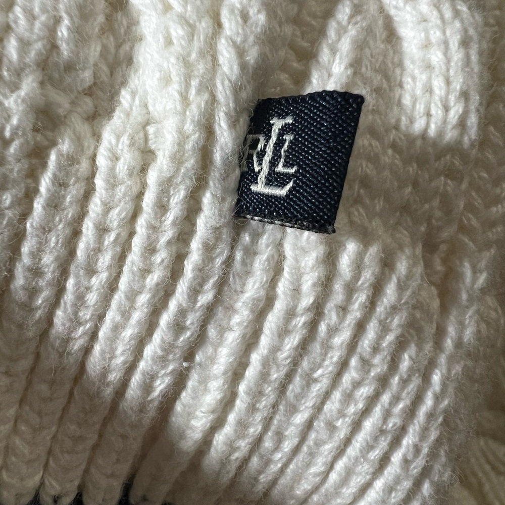 Vintage Ralph Lauren Cable Knit Cardigan - Picture 3 of 7